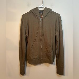 NWT Venor Hunting Fashion Womens Full Zip Hooded Sweatshirt Green Small